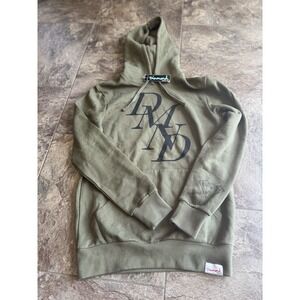 Diamond Supply Co. Men's DMND Logo Long Sleeve‎ Hoodie Olive Green Size S NWT
